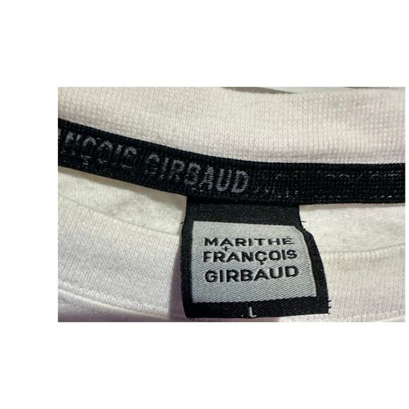 Vintage 90's Men's Marithe Francois Girbaud Graphic T-Shirt Sz L New York Paris - Picture 3 of 7